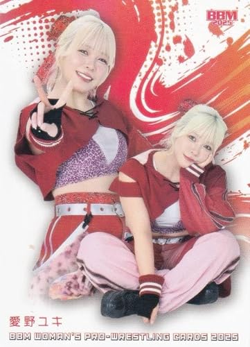 女子プロレスカード 001 愛野ユキ (レギュラーカード/現役選手) 2025のサムネイル