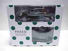 PASSO ミニカー イエロー/トヨタディーラー非売日物新車発売記念物 PASSO ミニカー イエロー/トヨタディーラー非売日物新車発売記念
