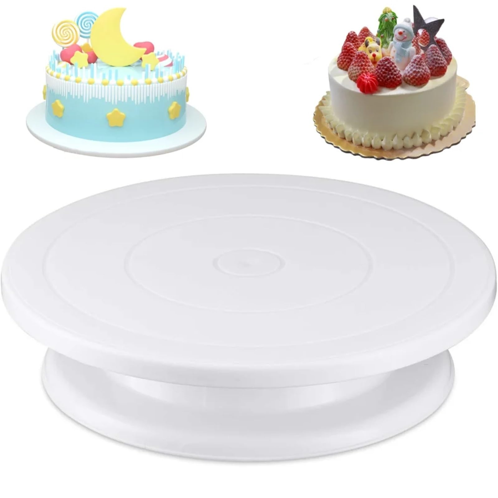 Plateau tournant à gâteau en alliage