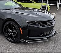 Vista 5 de Q1-TECH, borde de parachoques delantero compatible con Chevy Camaro LT/LS/RS/SS 2016 2017 2018 2019 2021 2022 2023 2024, alerón de parachoques