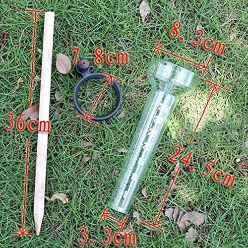 Polystyrene Rain Gauge Up To 35Mm Measurement Tool For Garden Outdoor Water Ground Sticks Record Observation Drop Ship Rainfall #TOP6