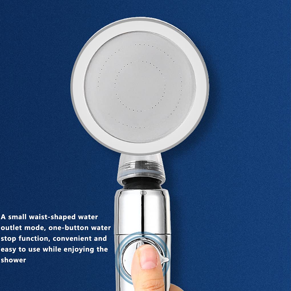 Cabezal de duchaCabezal de ducha y manguera Ducha de lluvia for baño presurizada, cabezal de ducha ajustable, filtro de cabezal de ducha de alta presión for boquilla de agua, rociador de baño desmonta