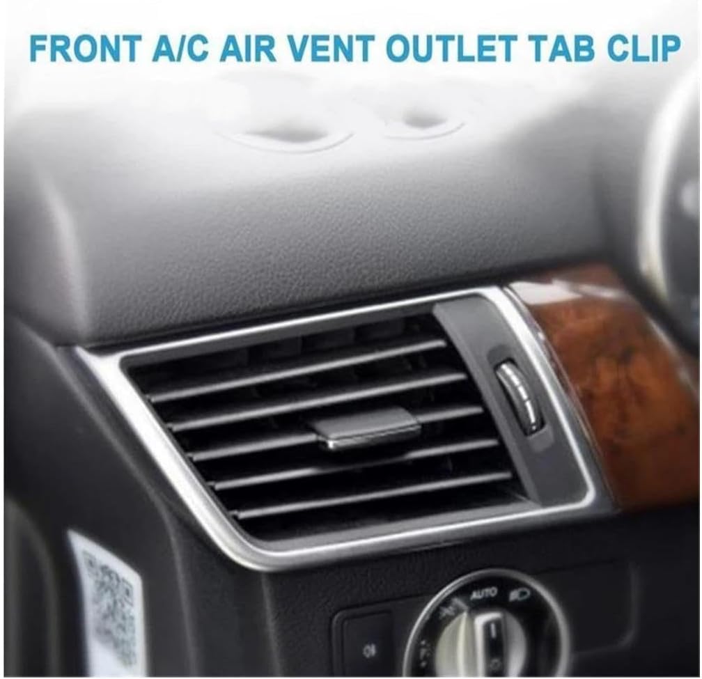 Air Conditioning Outlet Adjustment Knob Dash Air Vent Grill A/C Trim Slide Tab Clip for BMW X5 X6 X7 Air Conditioner Vent Clip Repair Kit Air Vent
