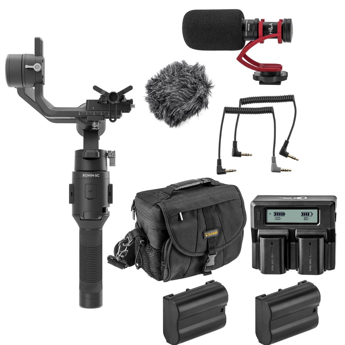 Amazon | DJI Ronin-SC ハンドヘルド 3軸ジンバルスタビライザー Nikon 
