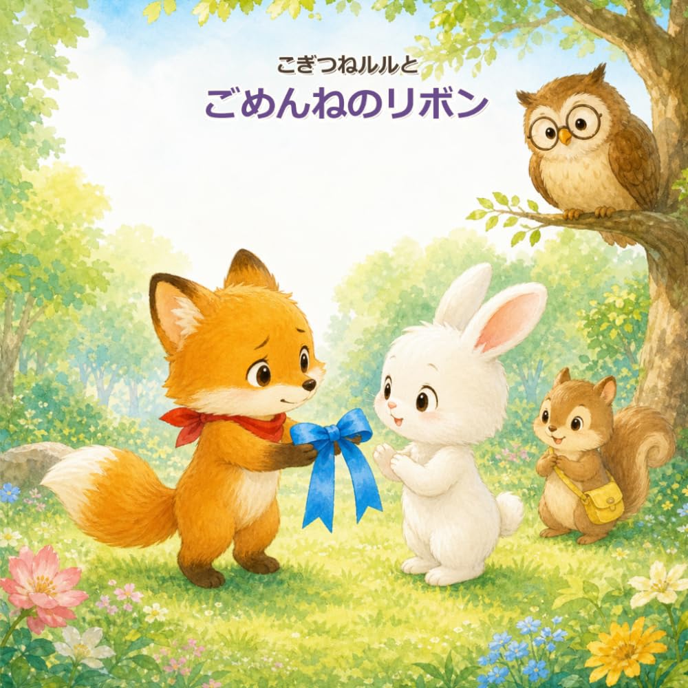 こぎつねルルと ごめんねのリボン (こぎつねルルのこころえほん)