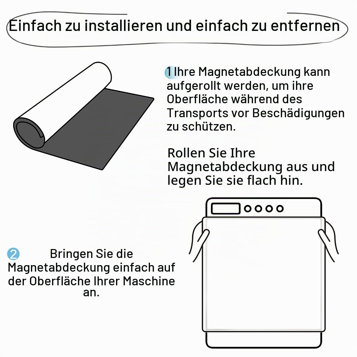 Mexpekil Magnetabdeckung für Geschirrspüler, Motiv: Sommerlibelle, 53,3 x 66 cm, dekorativ, wasserdicht, für Geschirrspüler, magnetischer Aufkleber für Küchengeräte