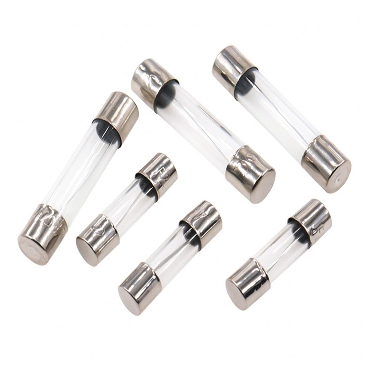 Fusibles De 5 * 20MM 0.315A Kit De Fusibles De Tubo De Vidrio De Soplado Lento T315mAL250V 100 Uds