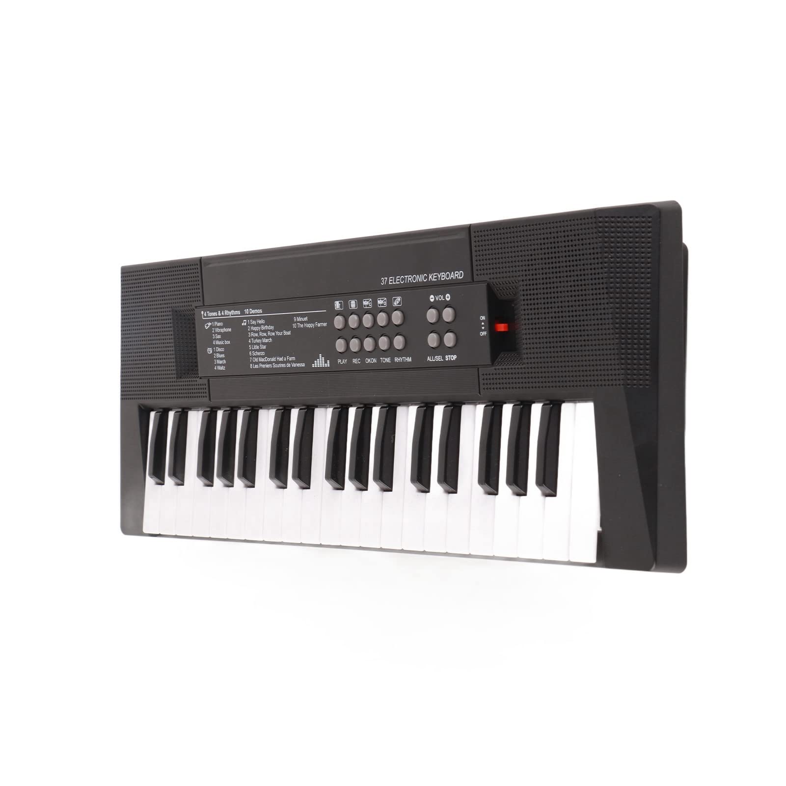 Teclado Eléctrico De 37 Teclas Para Niños – Piano Juguete Con Micrófono Y Grabación, Aprendizaje Musical