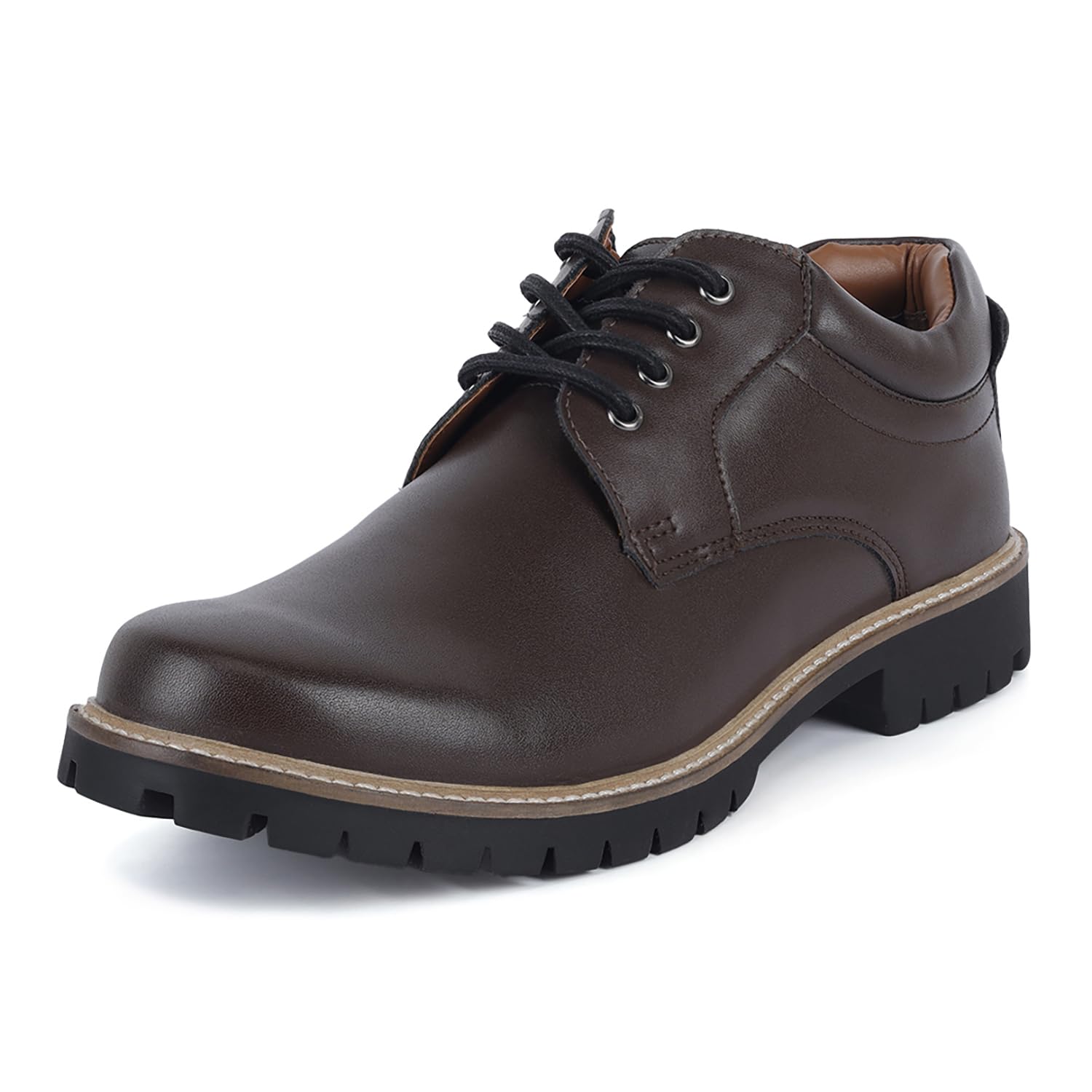 LOUIS STITCH Casual Boot for Men| Handcrafted | Lace-up Boot | Size-UK09 Brunette Brown (LSRGBT-WL) (B0D3QM1S1Y) Amazon Price History, Amazon Price Tracker