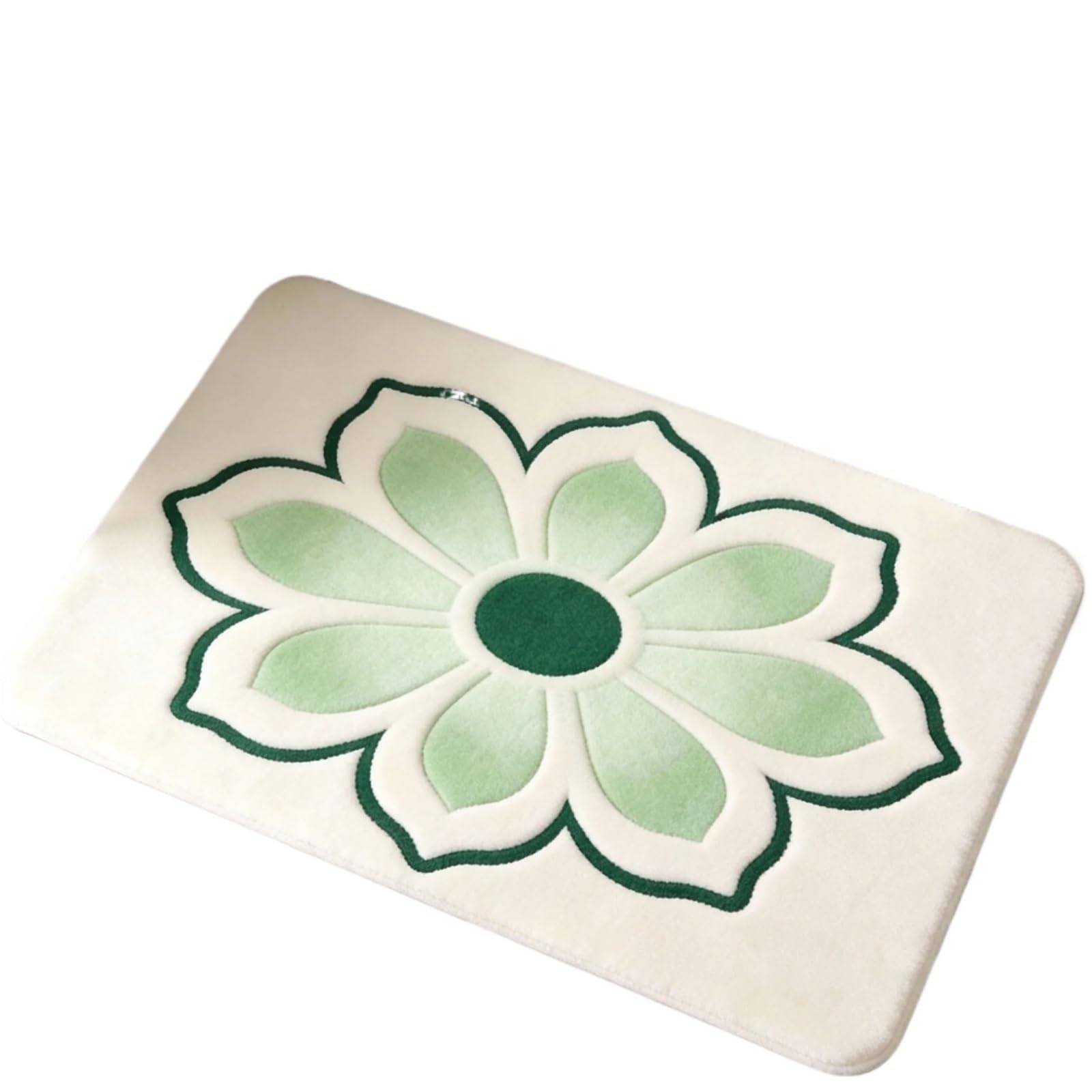 Alfombra Baño Felpudo de Hoja Palma 3D 1 Pieza