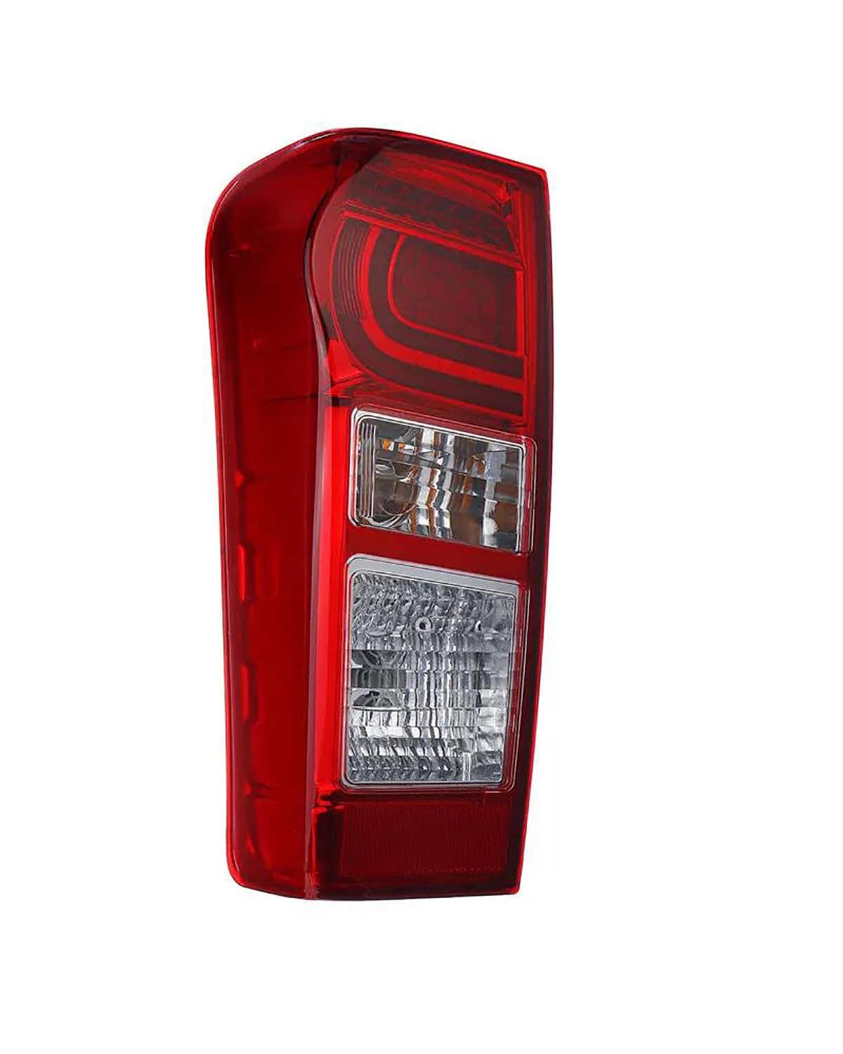 Fanale Posteriore per Isuzu per DMax 2012-2019 con Cablaggio Lampadine Gruppo Fanale Posteriore A LED per Auto Blocchi Fari Posteriori Auto(Red-Left)