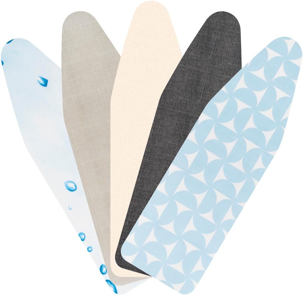 Brabantia 2mm Built-in-Foam Ironing Board Cover (E Board/Neutral Mixed Random Selection) Heat-Resistant, Non-Slip, Cord Fastener