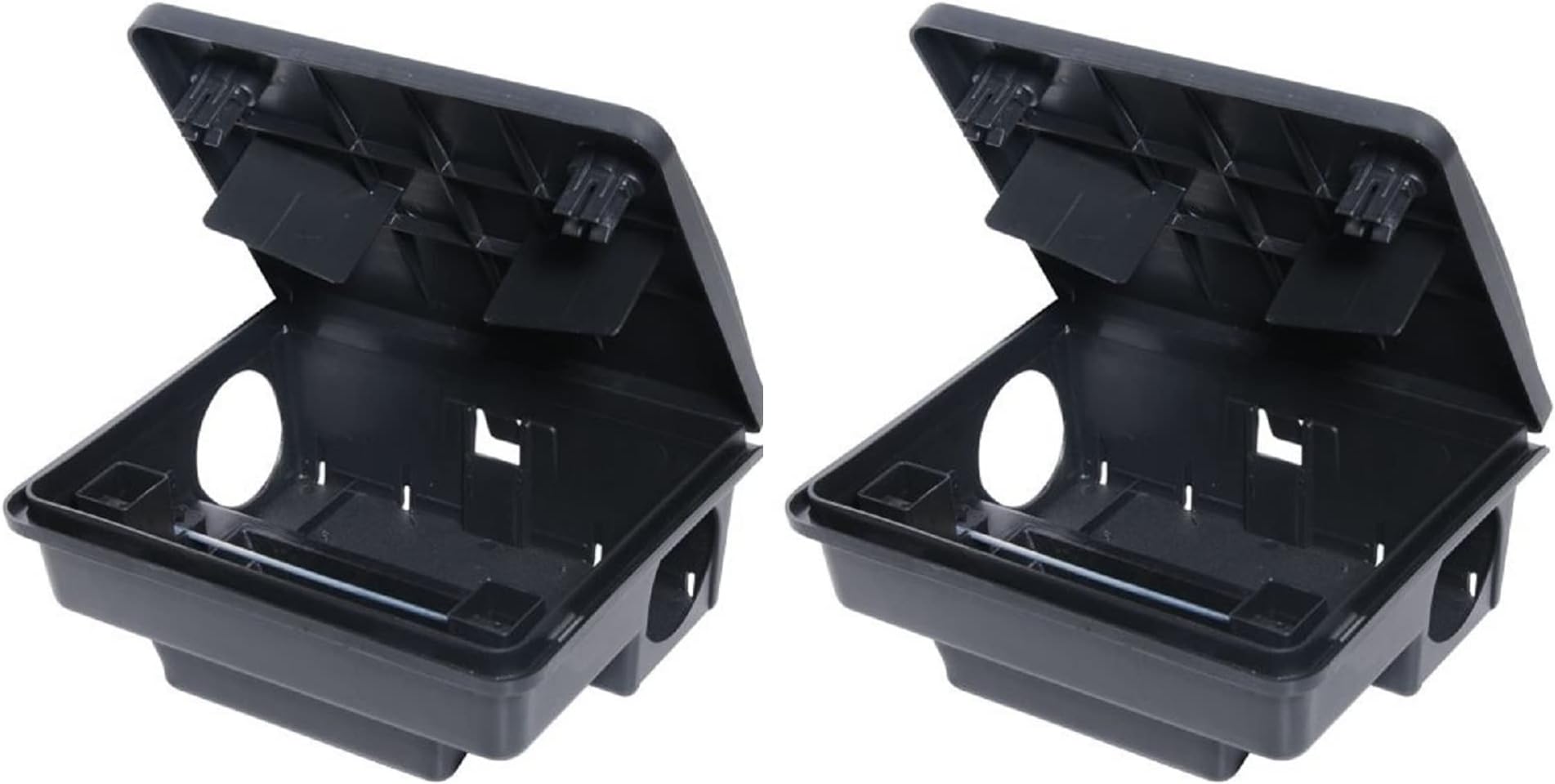 Pest Expert Heavy Duty Rat & Mouse Poison Outdoor Bait Boxes (x2 ...