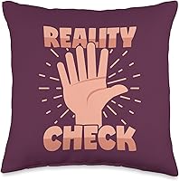 Vista 4 de Lucid Dream Designs Reality Check Hand - Almohada de 6 dedos, 18 x 18, multicolor