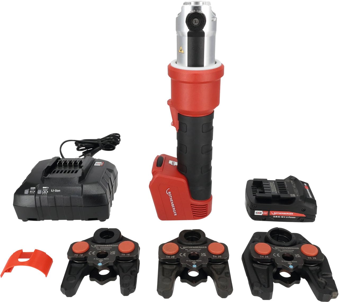 ROMAX NANO 2.0AH/18V CON CARGADOR JUEGO DE 3 MANDAS iJAW TH16-20-26 CAS