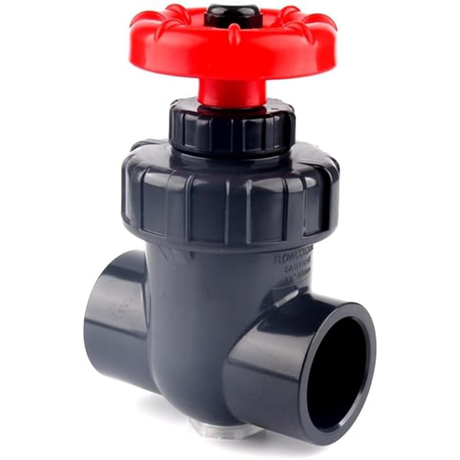 Válvula de compuerta de PVC, 20-63 mm, válvula de interruptor de tubería industrial para riego, acuarios, piscinas, sistemas de tuberías, DN15-DN50