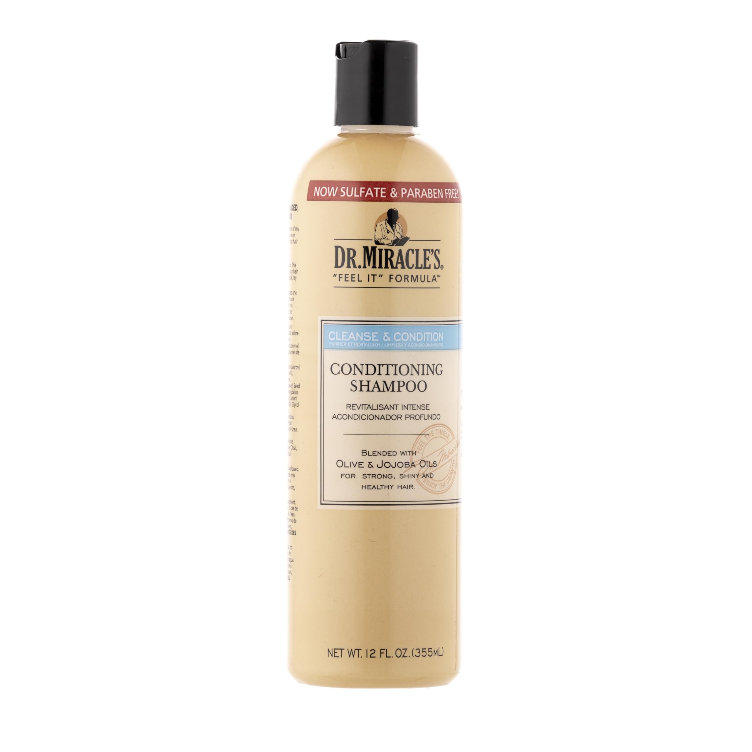 Dr. Miracles Cleanse & Condition Shampoo 355 ml (Pack of 3)