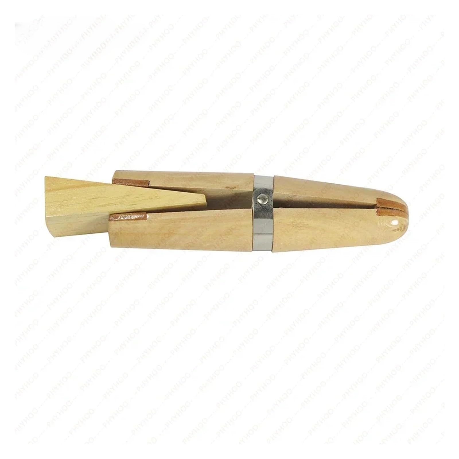 abrazaderas de anillo Abrazadera de anillo madera Cuña Mandíbulas cuero