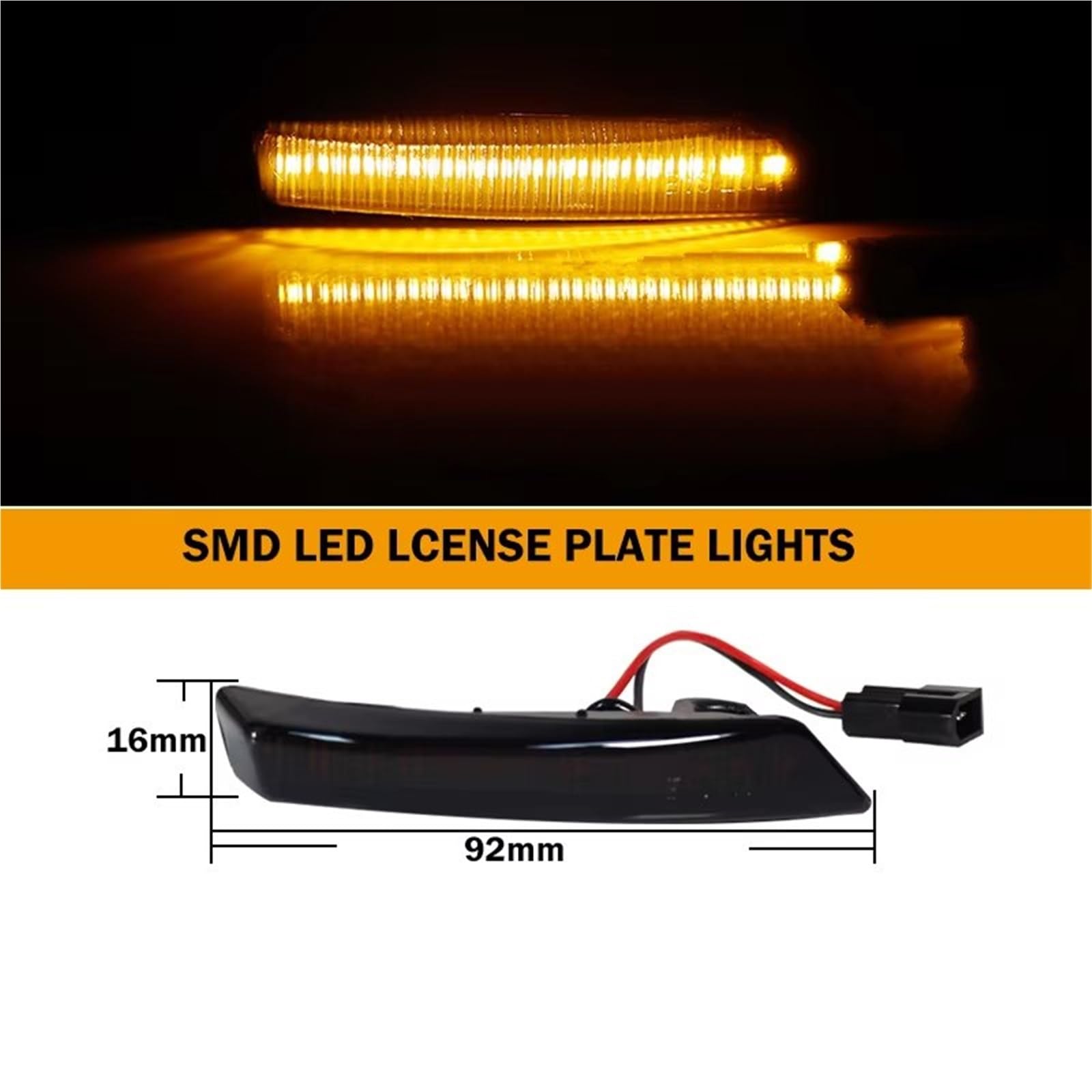 Indicatore di Direzione 2 Pezzi Per Chrysler Per Città Per Il Paese 2008-2016 Flash Specchietto Retrovisore Indicatori Direzione Lampeggiante Luce 12V Indicatore Laterale(Clear Lens)