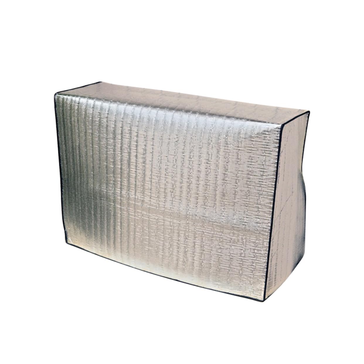 Housse de climatiseur extérieur Yarnow en film aluminium protection 96x70x40 cm
