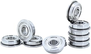 NBCNZCTSAS F695ZZ Rodamiento ABEC-5 (10PCS) 5 * 13 * 4 Mm for Bridas F695Z Rodamientos de Bolas F695 ZZ F619/5ZZ