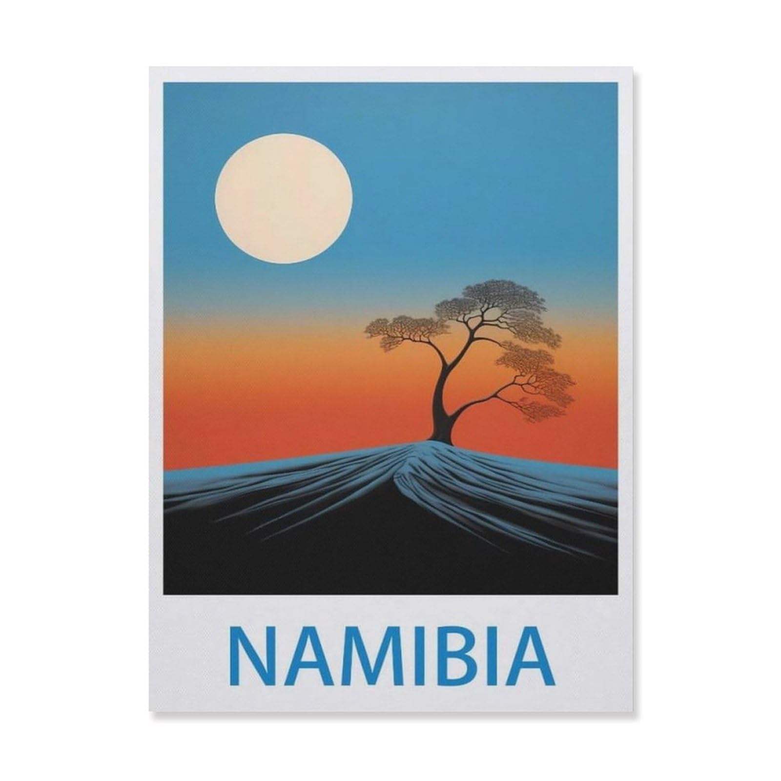 Farmhouse Bathroom Decor Wall Art Funny Bathroom Wall Decor Signs，Namibia，Tin Sign Home Decor(15x30cm）6x12 inch-EG88