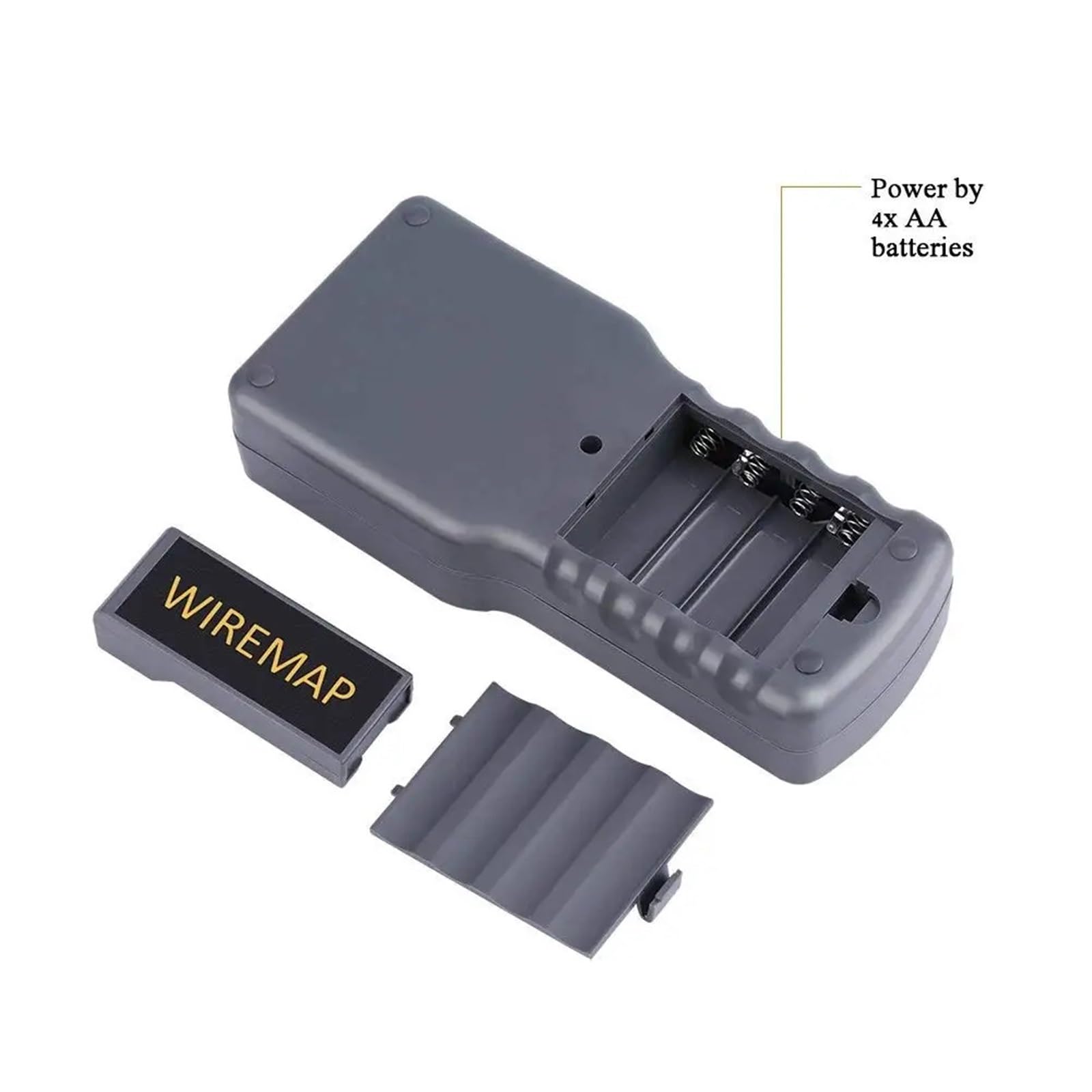 Tester Kabli Sieciowych, Przenośny miernik testowy sieci LCD RJ45 Cat5e Cat6 UTP Nieekranowany kabel LAN Tester i Kabel telefoniczny RJ11 z wyświetlaczem