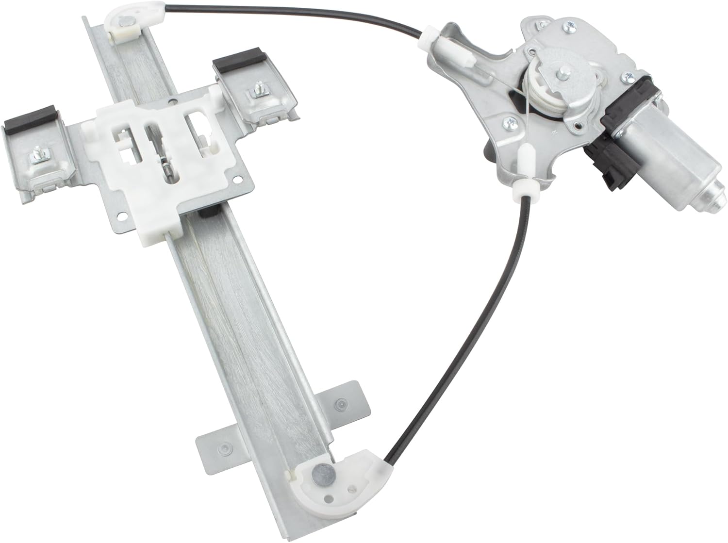 BOXI 741-391 Rear Passenger Side Power Window Regulator with Motor Fit for Cadillac Escalade/for Chevrolet Tahoe/for GMC Yukon 07-14/ Silvery 25885883