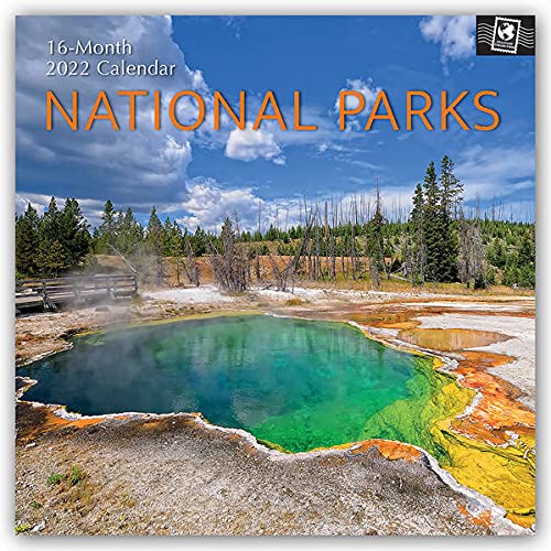 National Parks 2022 - 16-Monatskalender: Original Gifted Stationery-Kalender [Mehrsprachig] [Kalender] (Wall-Kalender) Cover