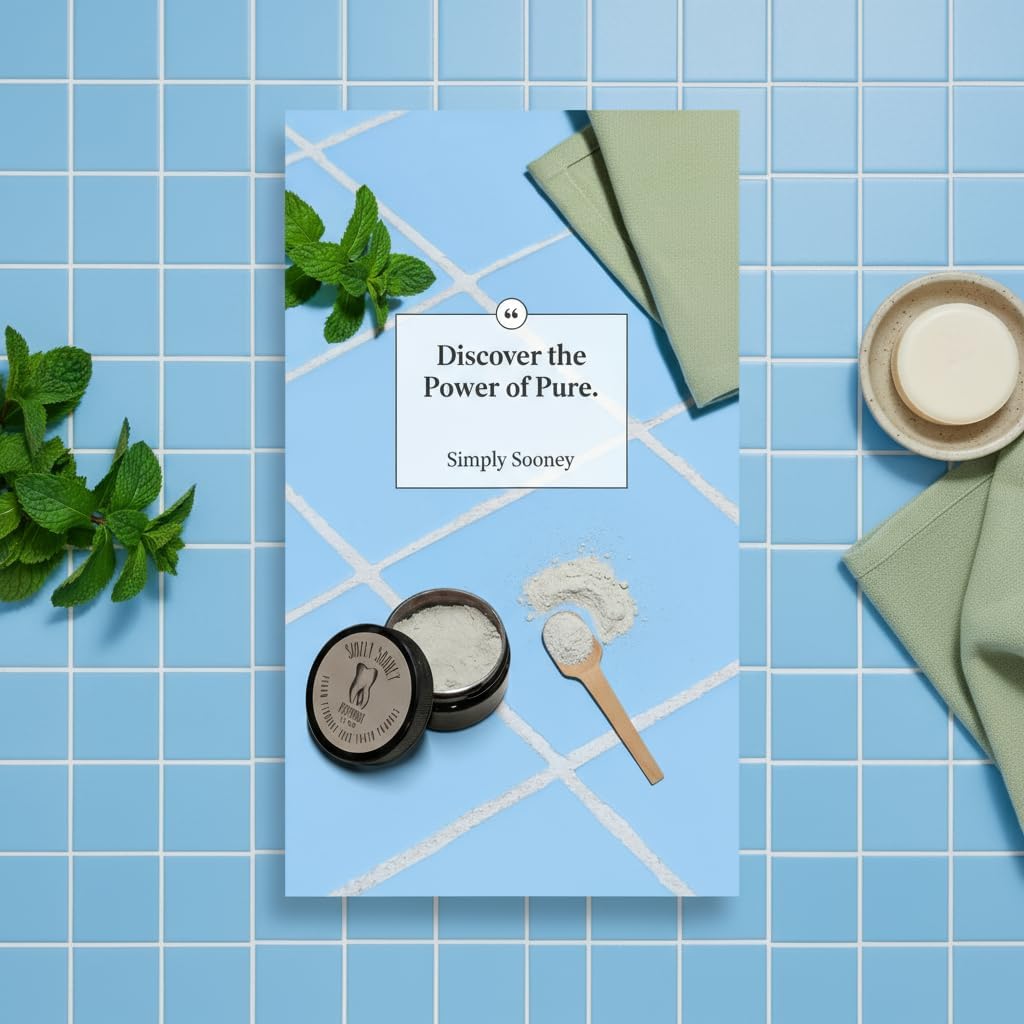 Remineralizing Organic Vegan Fluoride Free Tooth Powder Peppermint Formula I Zero Waste Refill I Stronger Teeth I Fresh Breath I with Xylitol for Cavities - Image 7