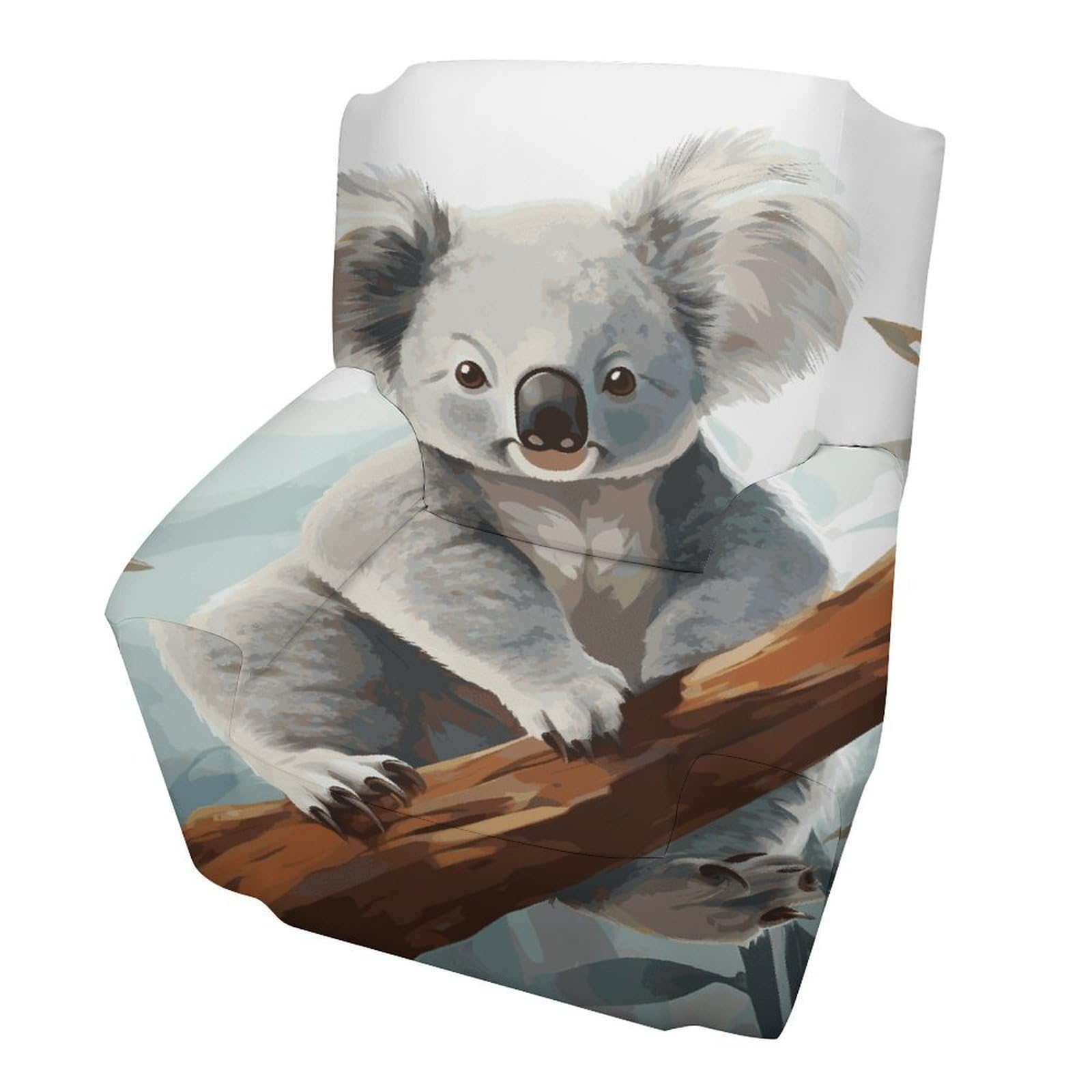 Fekiloot Style Koala And Butterfly Couch Cover Sofa Cover Sofa Slipcover