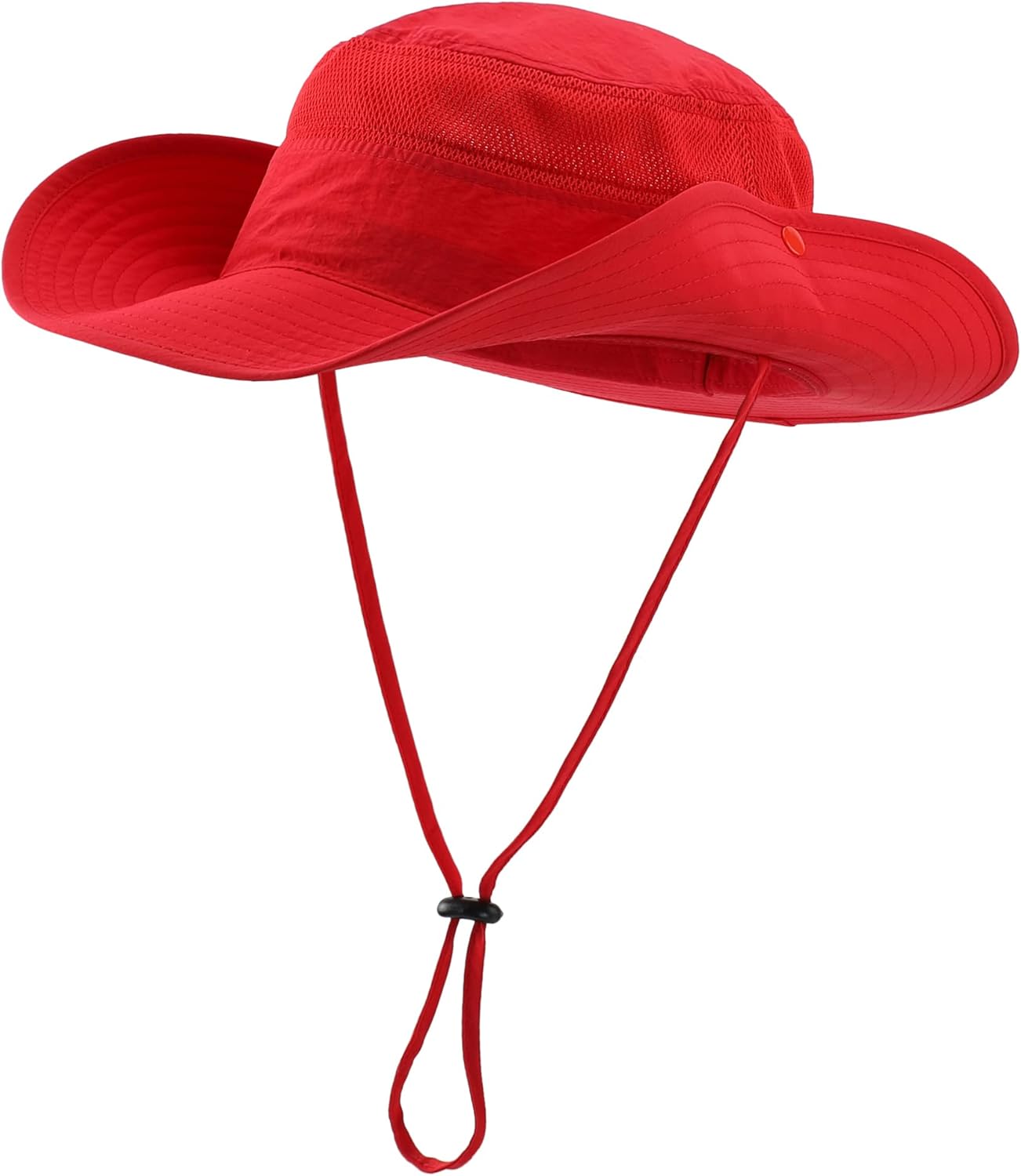 Connectyle Wide Brim Sun Hat for Men Breathable Cowboy Boonie Hat UPF 50+ Sun Protection Bucket Hat for Fishing Hiking - Image 2