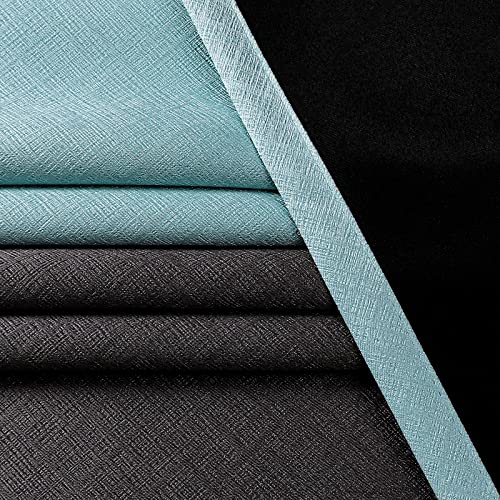 Krismile Premium Blackout Curtains with Eyelet - Thermal Insulated, Soundproof & Noise-Cancelling, Thick Long Lined Curtains for Living Room & Bedroom, 52 x 84 inches, Grey, 2 Panels - Image 6