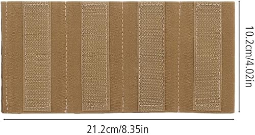 Miniatura 4 de DONGKER Bolsa táctica para pistola Mag Molle, bolsa de revista abierta para revistas MP7