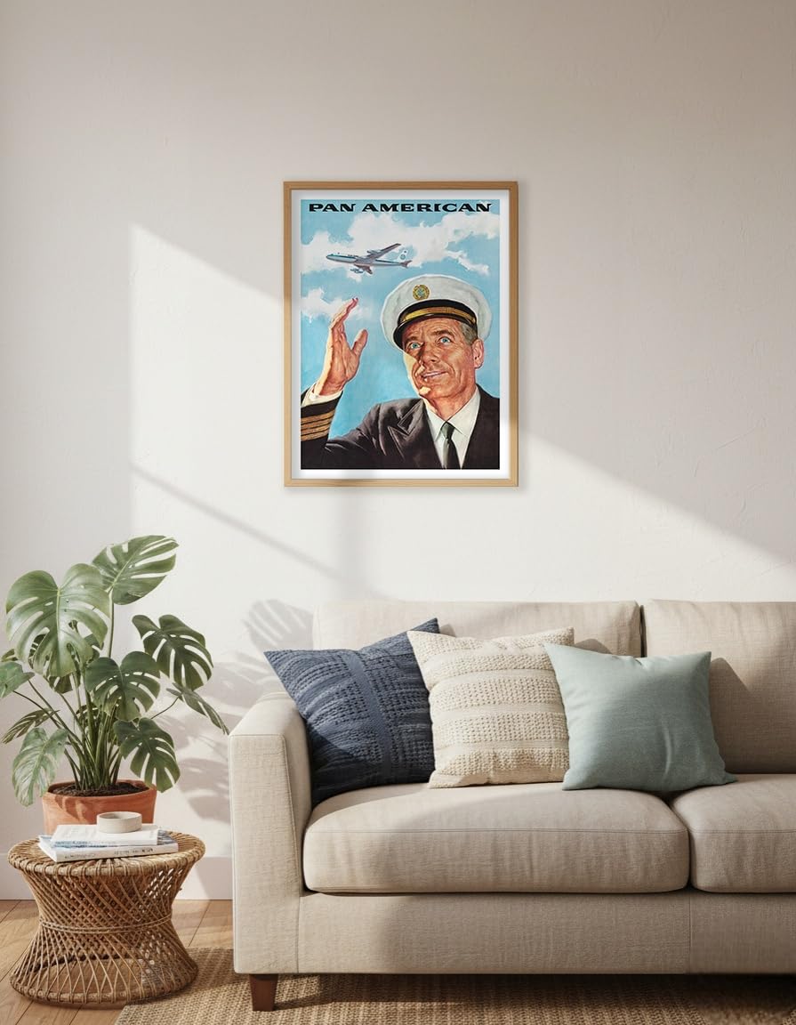 Amazon.com: Pan American World Airways - Airline Pilot Matte Art
