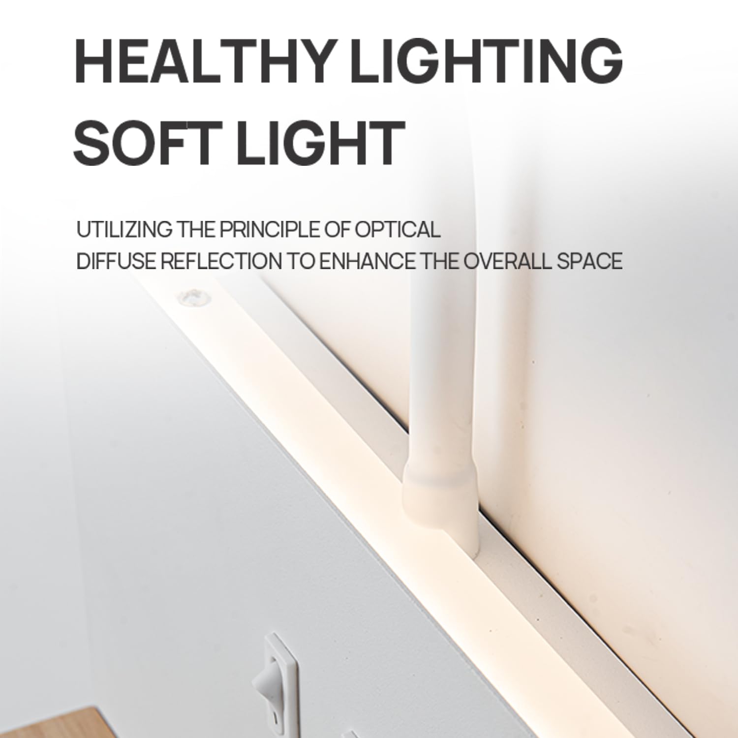 Weiß LED Bett Wandleuchte mit 15W Wireless Charger, USB-C & USB-A Anschluss | 3 Farbtemperaturen LED Leselampe mit Flexibler 360° Schwanenhals, Wandlampe Schlafzimmer mit Ablage, Stecker 1,5m Kabel
