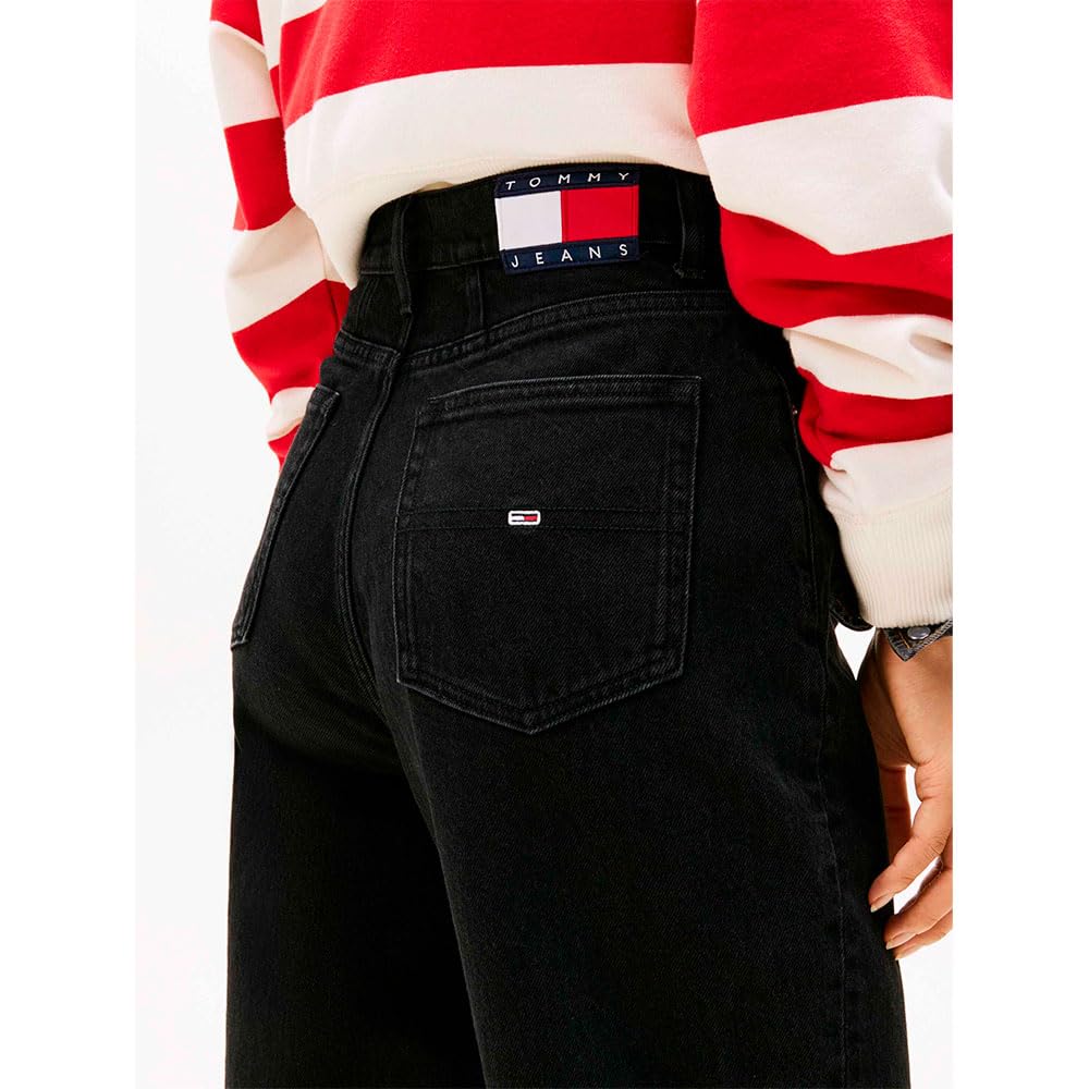 Tommy Jeans Vaqueros Mujer Mom-Fit Ultra con Talle Alto