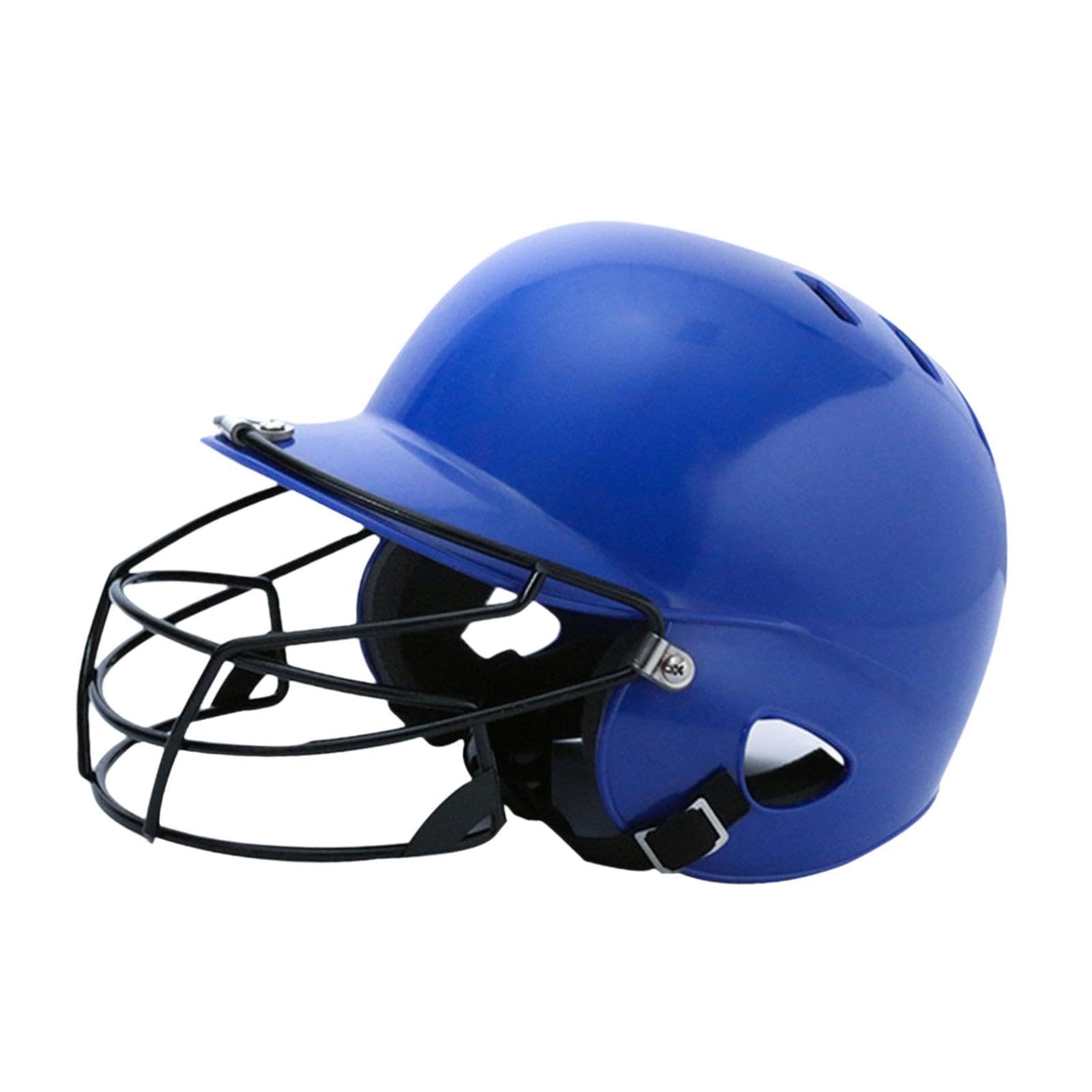 Perfeclan Baseball -Schlaghelm -Softball -Helm bequemer Stoßdämpfung für Kinder mit Gesichtsmaske für das Trainingsspiel im Freien