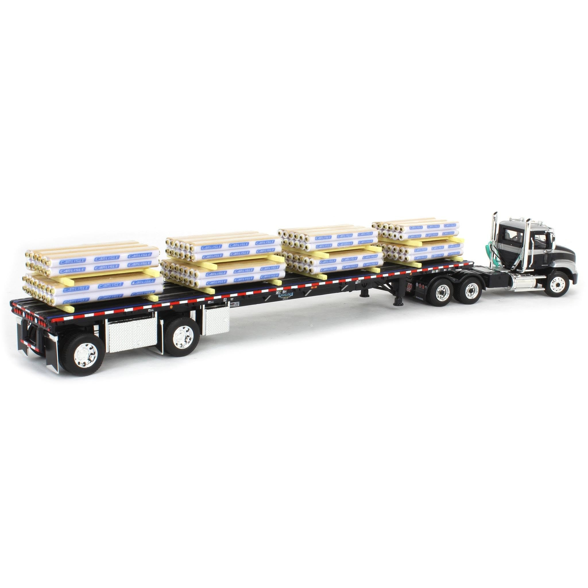 Amazon.com: First Gear 1/64 Black Mack Pinnacle w/ 53ft Wilson