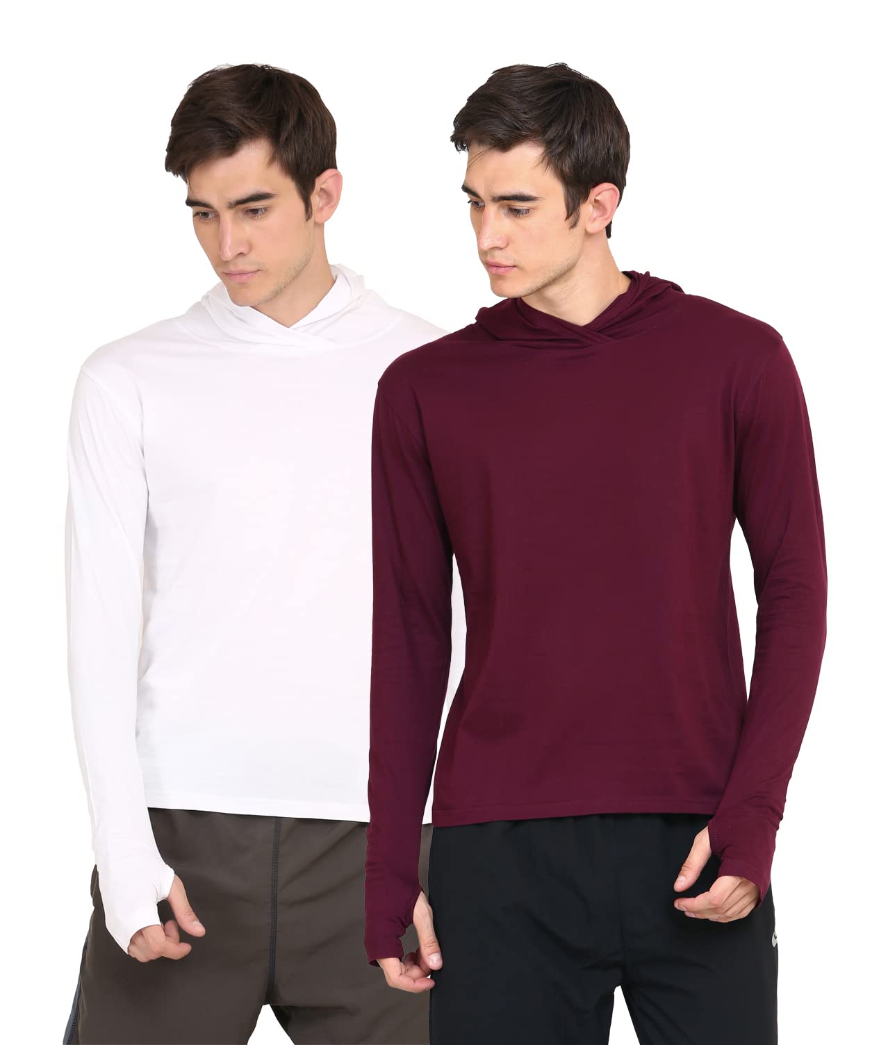 Ap'pulseMen's Long Sleeve Hoodie (Pack of 2)