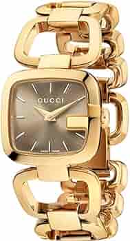 Gucci Ladies G-Gucci Watch YA125511 : Amazon.co.uk: Fashion