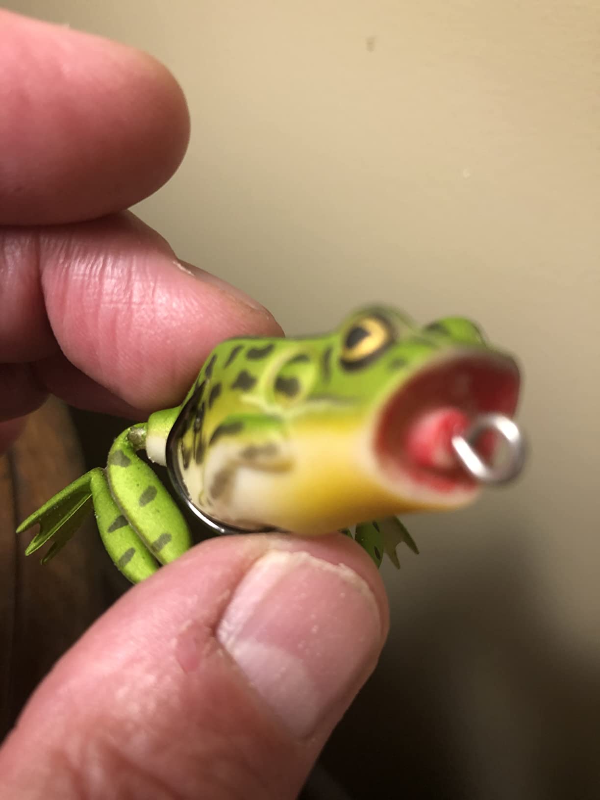 2/mo Finance Lunkerhunt Lunker Frog Fishing Lure Award Winning Realistic Topwater Frog