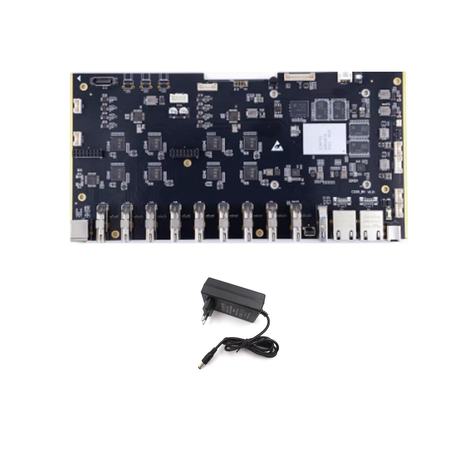 Link Pi ENC8 4K Decoder SRT NDI Encoder, 8X 1080P HDMI Eingang 1x 4K HDMI Ausgang, RTSP/RTMP/HTTP/HLS/H.265 SmartP, HD Video Decoder für YouTube Liveübertragungen Von Videokonferenzen (SBC)