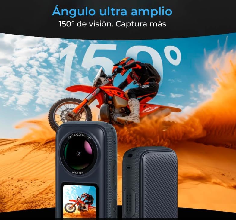 K&F Concept M3 Action Camera recording 4K video and taking 20MP photos