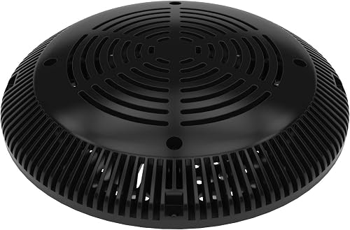 10-inch VGB Retrofit Universal Drain Cover & Adaptor Plate (Black)