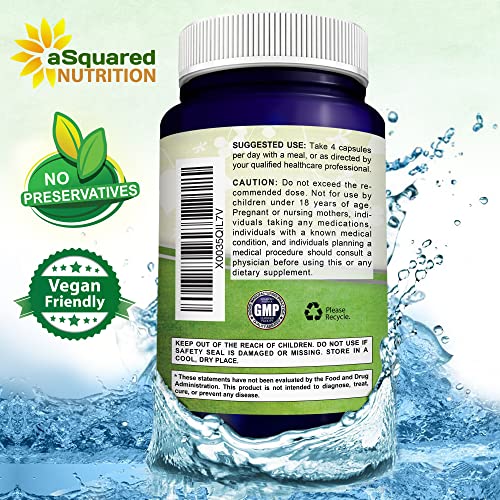 Myo-Inositol & D-Chiro Inositol Supplement - 180 Capsules - Plus Vitamin D3 And Zinc - Myo & D-Chiro Inositol 40 To 1 Ratio - Vit B8 Complex Pills #TOP6