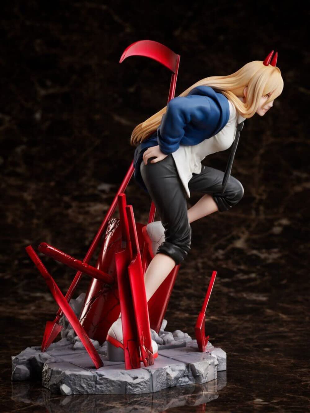 F:NEX パワー Amazon.co.jp: チェーンソーマン - パワー - 像 PVC 22cm : おもちゃ