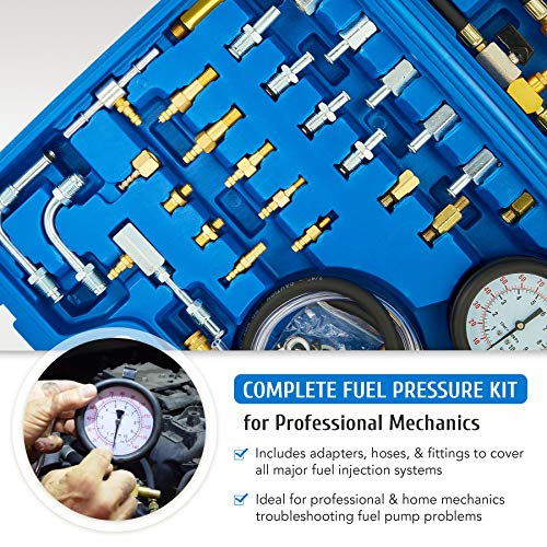 image for Orion Motor Tech Fuel Pressure Test Kit | Fuel Pressure Tester Tool Se