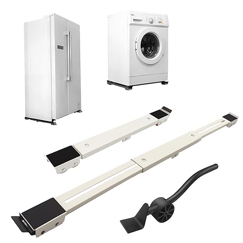 Extendable Appliance Rollers with Lifter Tool, Heavy Duty Furniture Movers