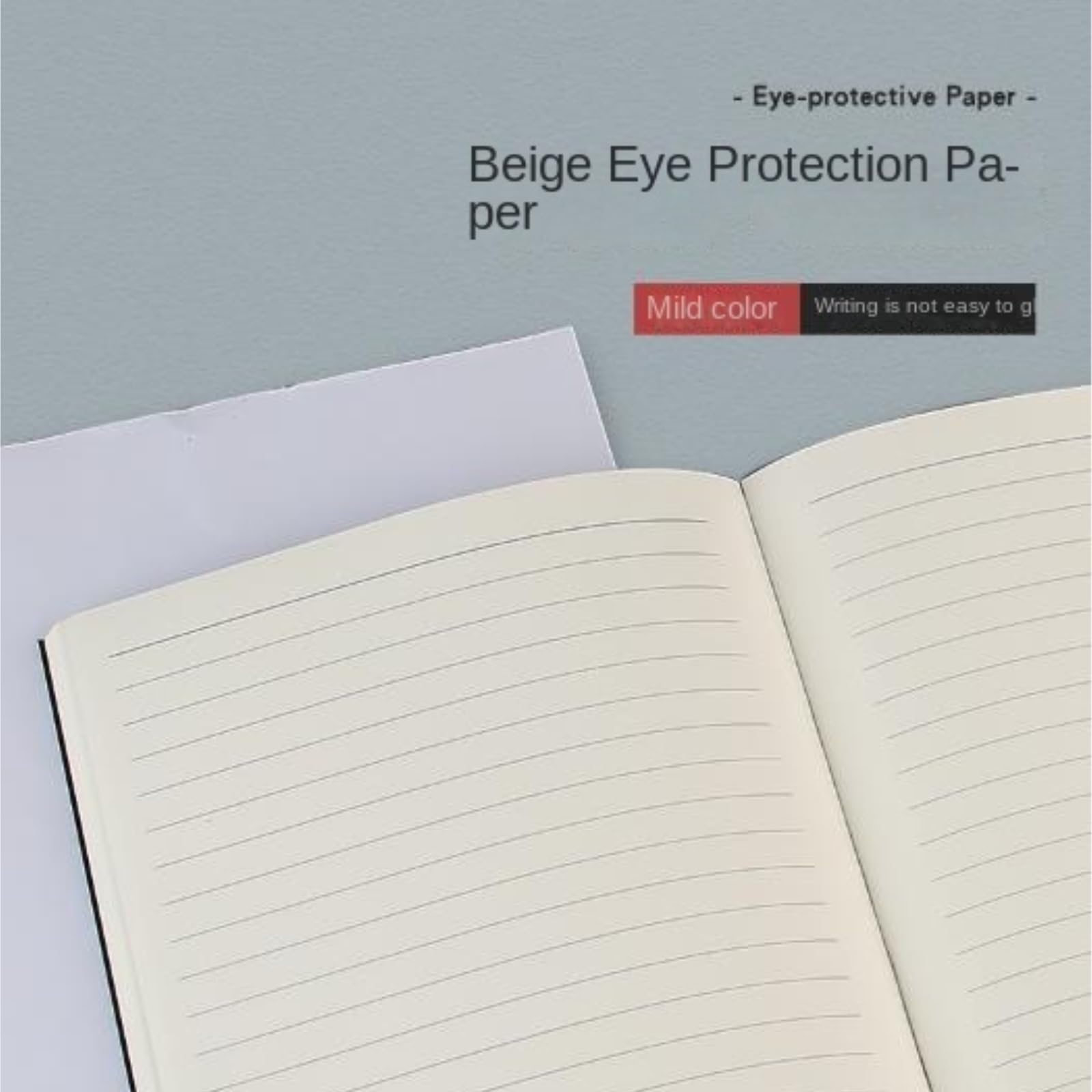 Cahier Bloc-Notes Carnet De Notes A5 Épais Style Rétro, Pages Lignées Vierges for Les Comptes Rendus Réunion Matériel de Dessin(Black)